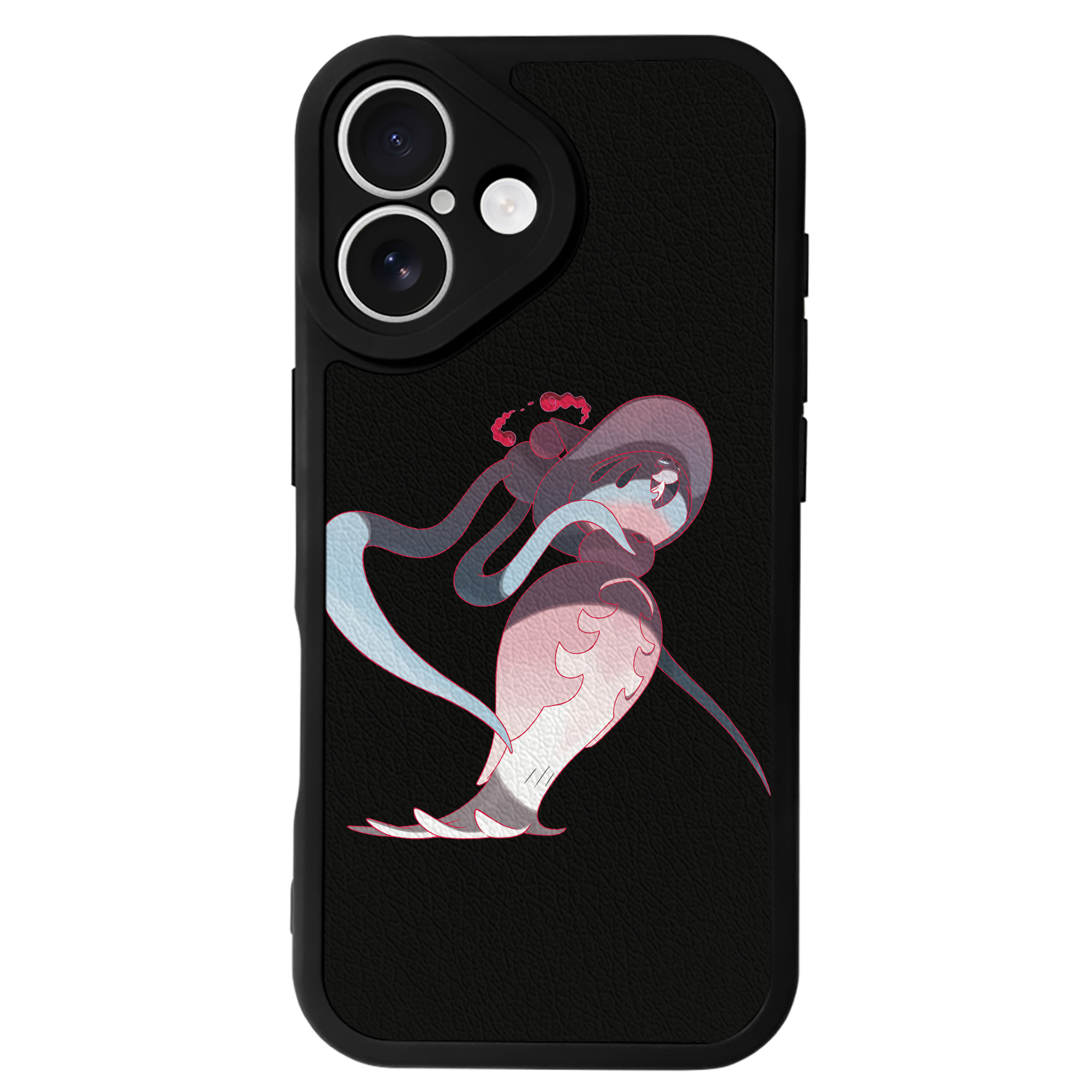 （画像用） ポケットモンスター Pokémon 【iPhone 16シリーズ対応】シリコンスマホケース（レザー調） 材質：シリコン